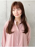 動きがでて可愛い顔周りレイヤー/ロング