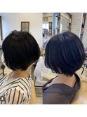 くびれショート×丸みショート×ショートボブ 30代40代50代