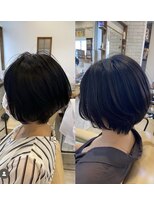 ミルク(MILK)&nbsp;くびれショート×丸みショート×ショートボブ 30代40代50代