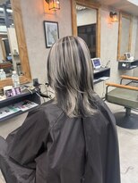 サニー 渋谷(SUNNY) バレイヤージュ、ハイライト、レイヤーカット、ダブルカラー