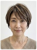 白髪ぼかし白髪ぼかしハイライト×髪質改善◎30.40.50代