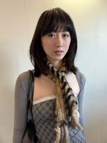 ナループロアボタン(Nalu pu loa BOTAN)&nbsp;重めレイヤー/バタフライレイヤーカット/フレンチバング
