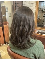 ヘアメイク フレンシア(hair make flencia)&nbsp;立体感と透明感のグレージュ【169スタイル】
