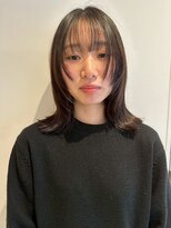 Folklore【フォークロア】翠町支店　《髪質改善サロン》&nbsp;ミディアムレイヤー／透明感カラー