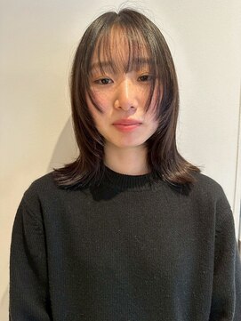 Folklore【フォークロア】翠町支店　《髪質改善サロン》 ミディアムレイヤー／透明感カラー