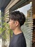 【あい指名◎大人気☆】メンズカット+眉カット+白髪染9000円