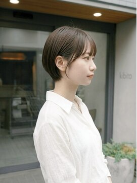 キビト(kibito) 新宿若松河田曙橋牛込柳町マッシュショート絶壁解消20代30代40代