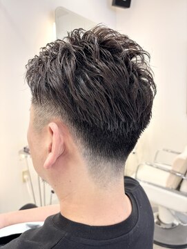ラルーナアレックス 明石店(la luna alex) 好印象ビジネスベリーショート×フェード