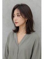 スリーランドメゾン 鶴見区横堤(THREELAND maison)&nbsp;ダークパープル/ナチュラルショート/夏のヘアアレンジ/鶴見横堤