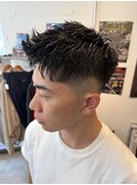 メンズカットフェードスキンフェードメンズショート