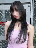 アンブル リュクス 池袋(amble luxe)&nbsp;シースルーバング×韓国レイヤーストレート