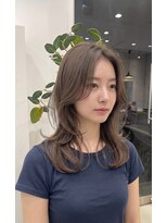トレ(tre.)&nbsp;顔まわり巻き髪ニュアンスミディ