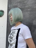アオゾラヘアーカミノウラ(AOZORA HAIR kaminoura)&nbsp;ペールブルー/ペールグリーン/ミントグリーン