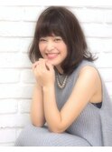 大人可愛いくびれミディ×バイオレットアッシュ