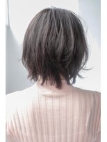 ノット 表参道青山(knot)&nbsp;【knot】グレージュひし形シルエット　ショート　３