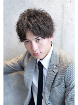 リップスヘアー 銀座(LIPPS hair) AD癖パジェントルワイルドビジカジ刈り上げツーブロック