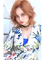 ウィルドレス(WiLL DRESS) 周りに差をつける★外人風オレンジウェイビーヘア