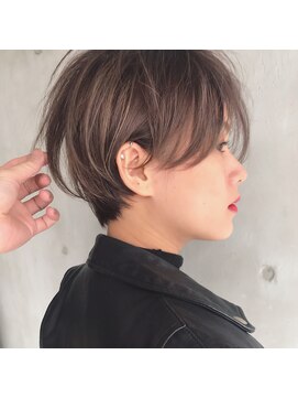 キセツ(ki se tsu) シースルーグレージュと頭のかたちがきれいになるショートボブ