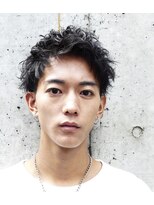 フィフス(fifth) ショートレイヤー ツーブロック スパイラルパーマ アップバング