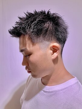 黒髪ツーブロック刈り上げミニマッシュ L ベレーザ 渋谷 Beleza のヘアカタログ ホットペッパービューティー