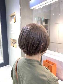 ヘアー ミッション 心斎橋店(hair Mission) ラベージュマッシュショート