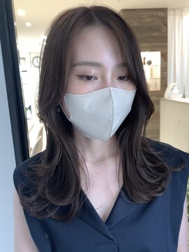 オリンテ バイ レシッド 表参道(orente by rcid) 【orente 表参道】モテ髪ミディアム×イルミナ透明感カラー