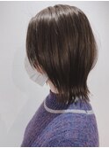 ミディアム【外はね・ナチュラルブラウン】