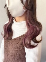 リミットバイアフィナー 大宮店(limit by Afinar) インナーカラー×ピンクラベンダー