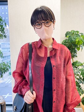 キジ(kiji) 【kiji】乾かすだけでスタイルになるショートヘア。＃久屋美容院