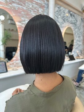 エル バイ ロンド 関(elle by Lond) [elle by lond]栗原　瑠世　艶ボブ10代20代30代大人可愛い