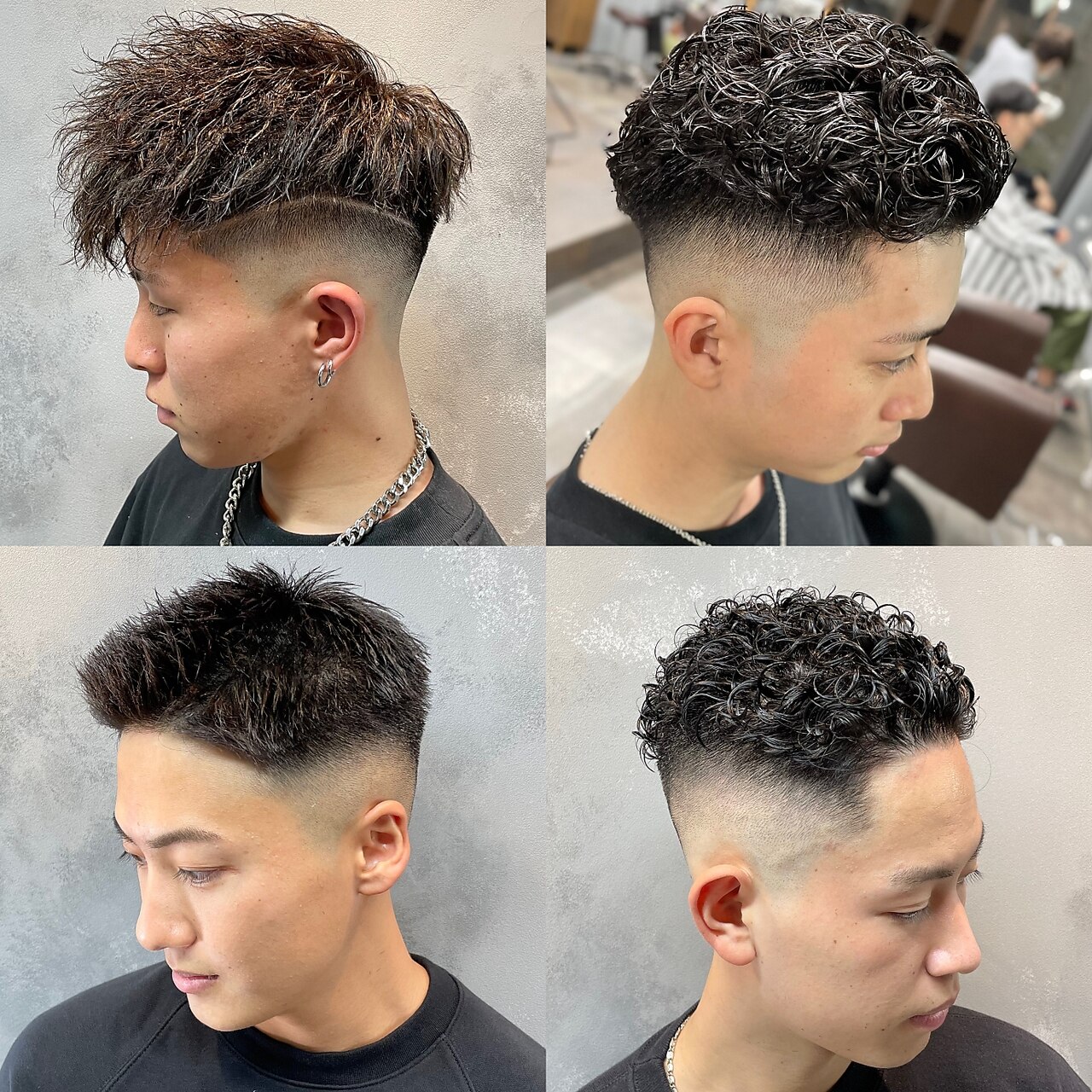 大人気フェードカット　