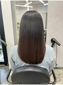 髪質改善×ストレート