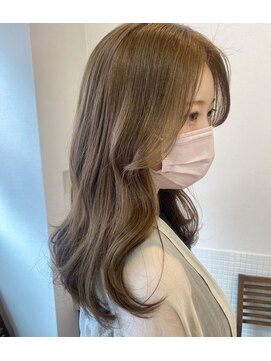 インパークス 町屋店(hair stage INPARKS) 韓国風セミロング