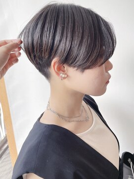 モリオフロムロンドン 原宿本店(morio from London) 【morio 原宿】大人可愛い 刈り上げハンサムショート