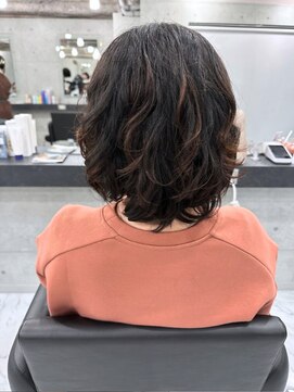 エンディアリング 東銀座(Endearing) ウルフ/マチルダボブ/ピンクベージュ/インナーグレージュ/東銀座