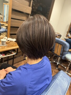 ラグナ(Lagna) 白髪ぼかしハイライトショート