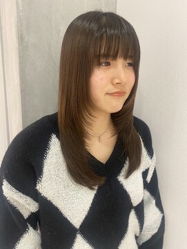 ヨーク(YOKE) 【YOKE】レイヤーカット/フェイスレイヤー/顔まわりカット