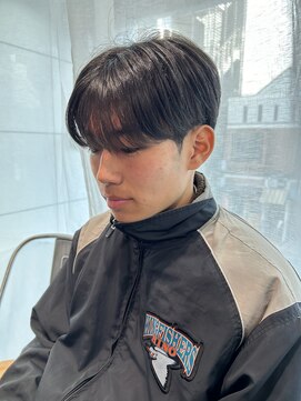 ヘアーアンドメイク ビス(HAIR&MAKE bis) 大人気爆モテスタイルシースルーマッシュ【立川/沙久楽】