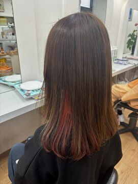 美容室サンク(CINQ) インナーカラー