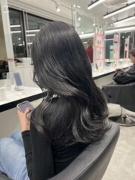 シアター 仙台(THEATER) 美髪うる艶暗髪ダークアッシュブルーブラック