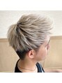 ボーイ(BOY) メリハリの効いたブリーチスタイルも得意です☆