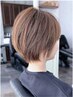 似合わせカット＋オーガニックリタッチカラー＋プチヘッドスパ無料サービス