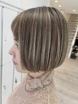 アッシュ 久我山店(Ash) ハイライト×ミニボブ