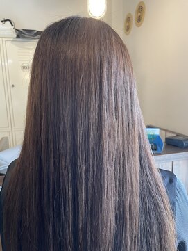 バズ ヘアガーデン(Bazz hair garden) 酸性ストレート　2回目