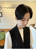 #ゆかのお客さま　刈り上げ女子のハンサムショート