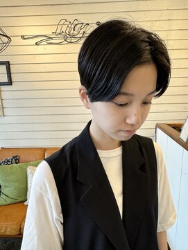 リリー(Lily) #ゆかのお客さま 刈り上げ女子のハンサムショート