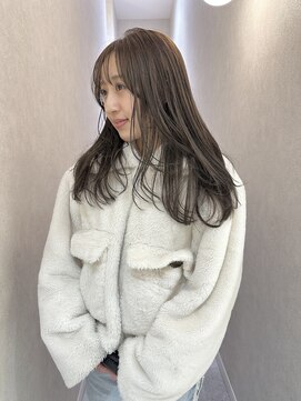 エムサロン 元総社(emusalon) 《Yachida》まろやかベージュ×ゆるっと動くレイヤーデザイン