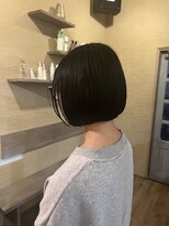 ワンネスヘアーサロン(oneness hair salon)&nbsp;綺麗にまとまるショートボブ