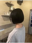 綺麗にまとまるショートボブ