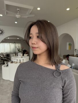 デビュー 沖縄泡瀬店(Debut) イメチェン/ホワイトブロンド/外ハネボブ/美髪/沖縄市